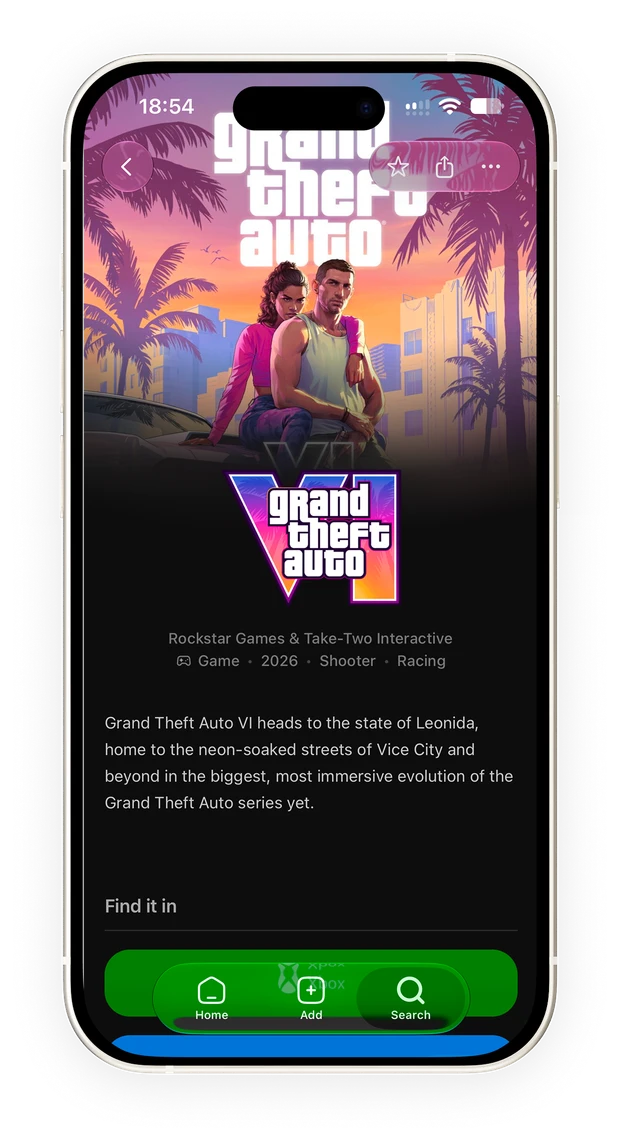 Game detail / Ficha de videojuego