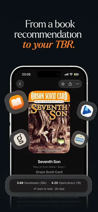 A book recommendation joins the reading list / Un libro recomendado se suma a la lista de lectura